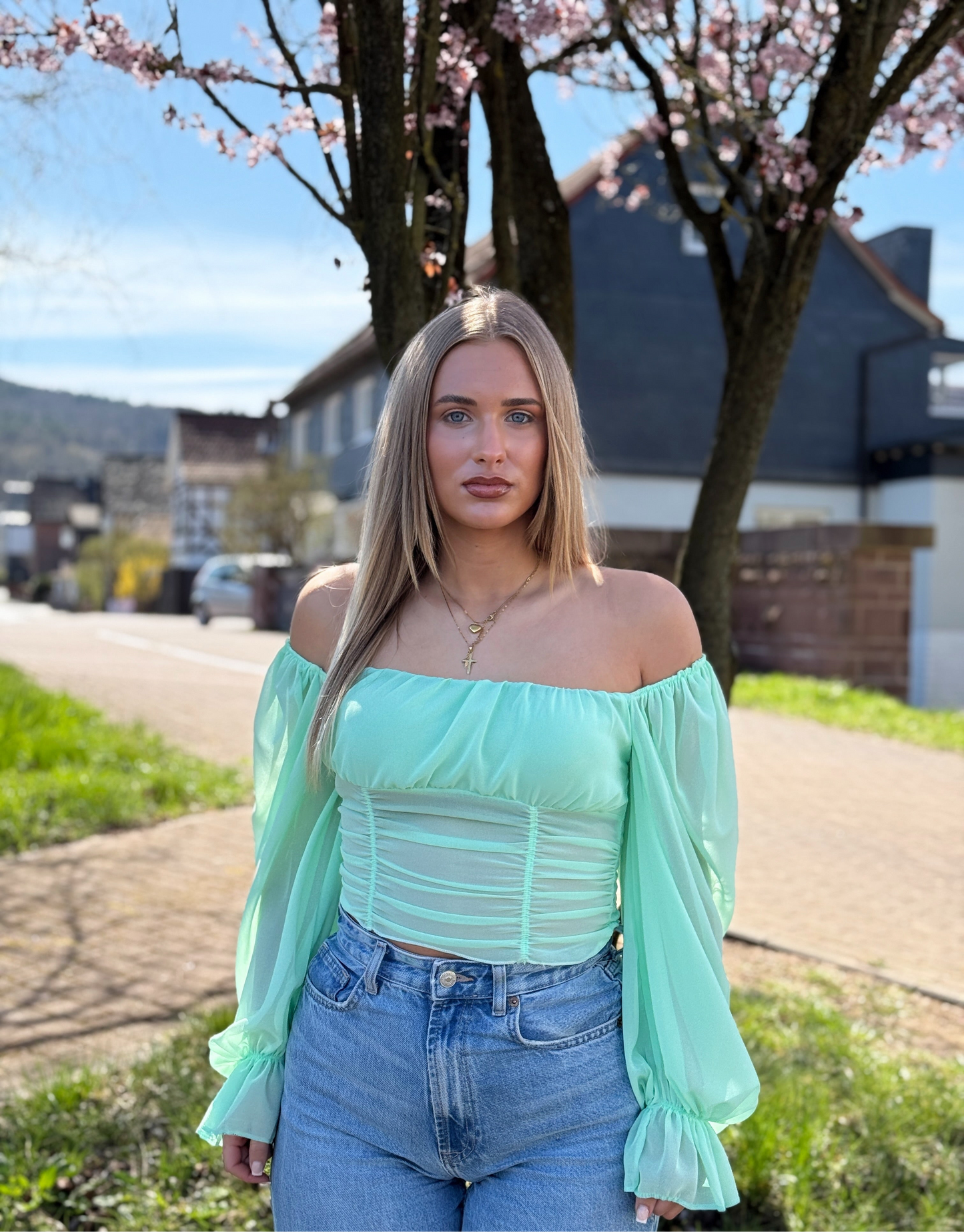 Aurora Bluse Mint