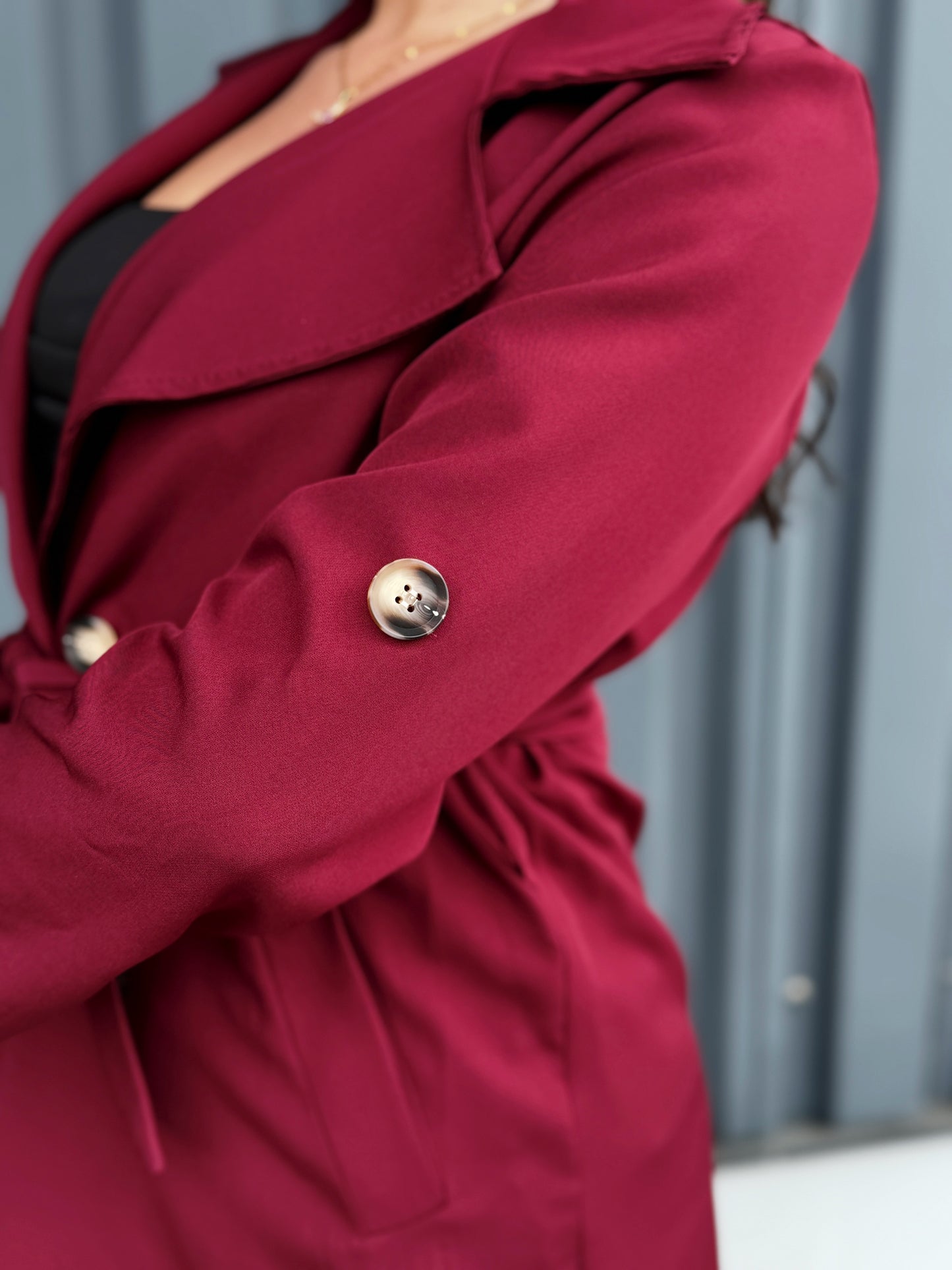 Wine Mood Trenchcoat
