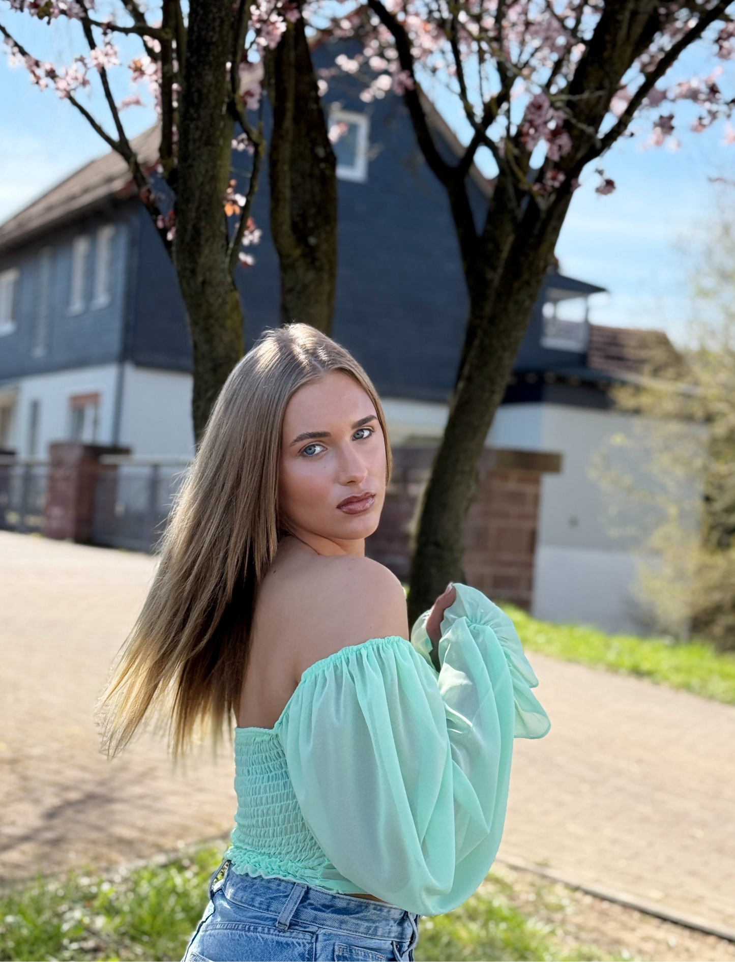 Aurora Bluse Mint