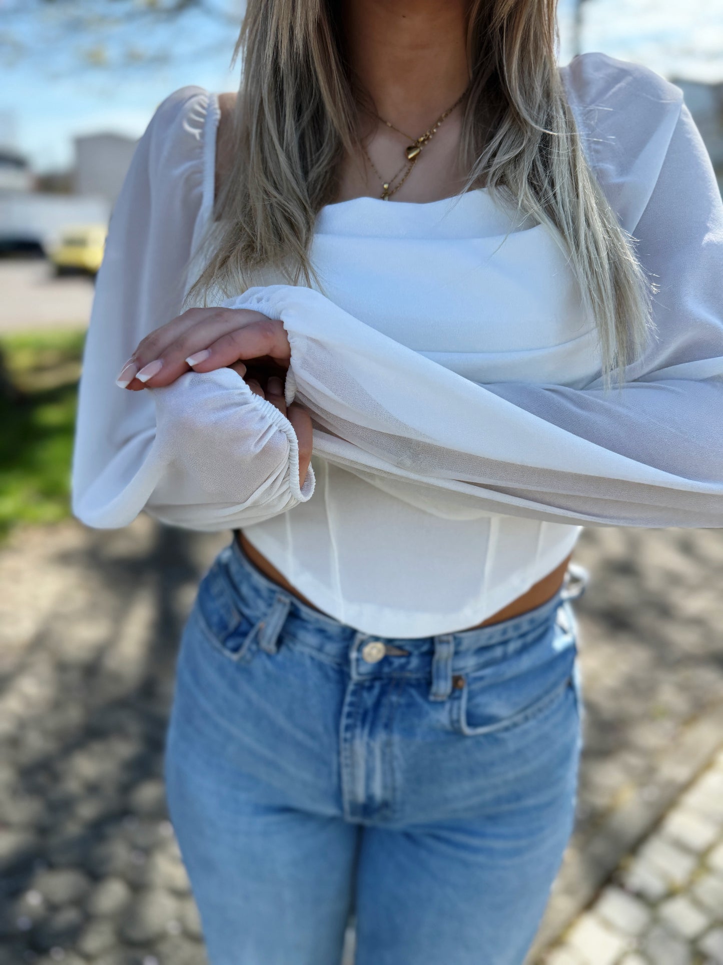 Corset Bluse