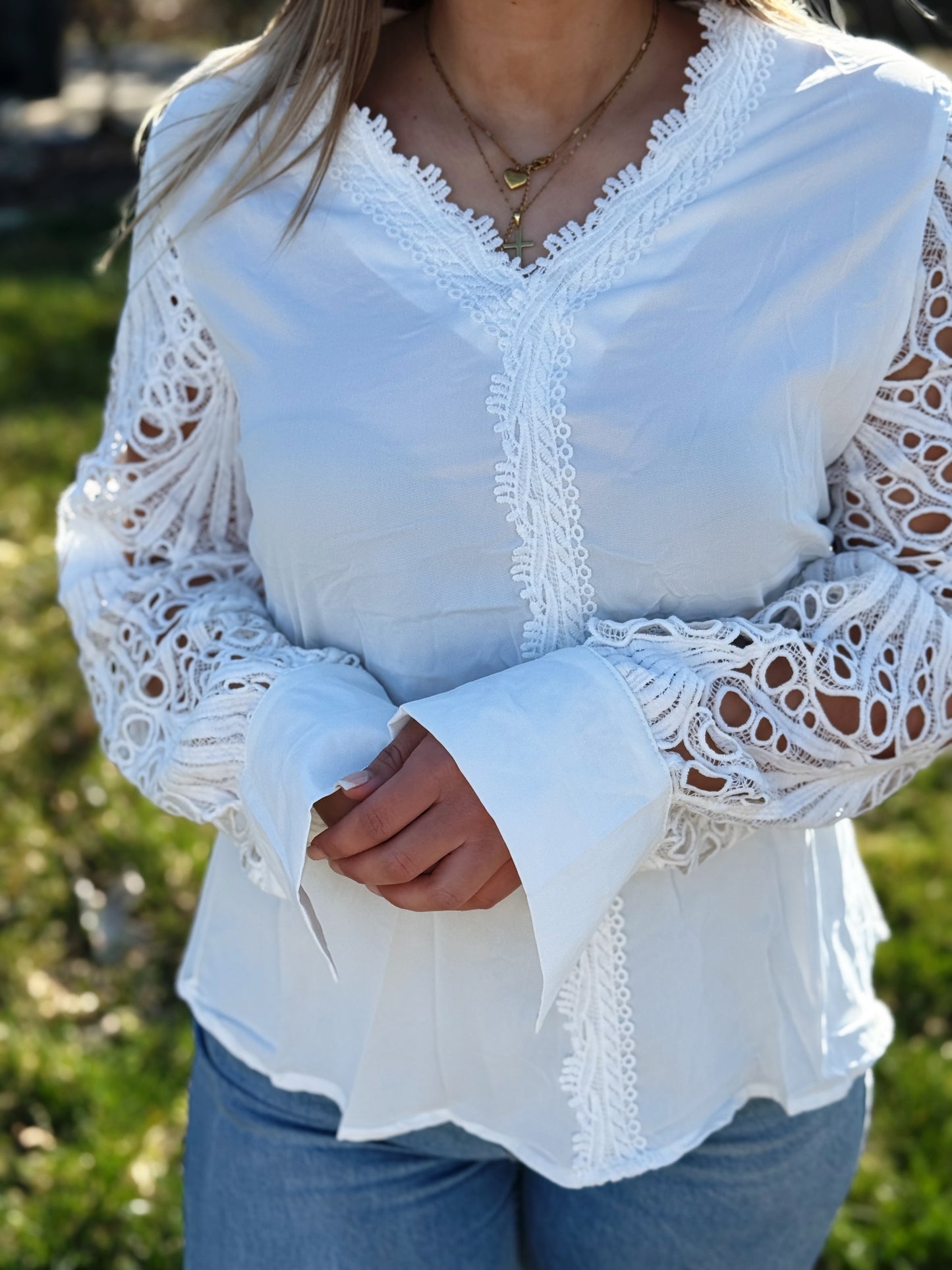 Sienna Bluse Weiß