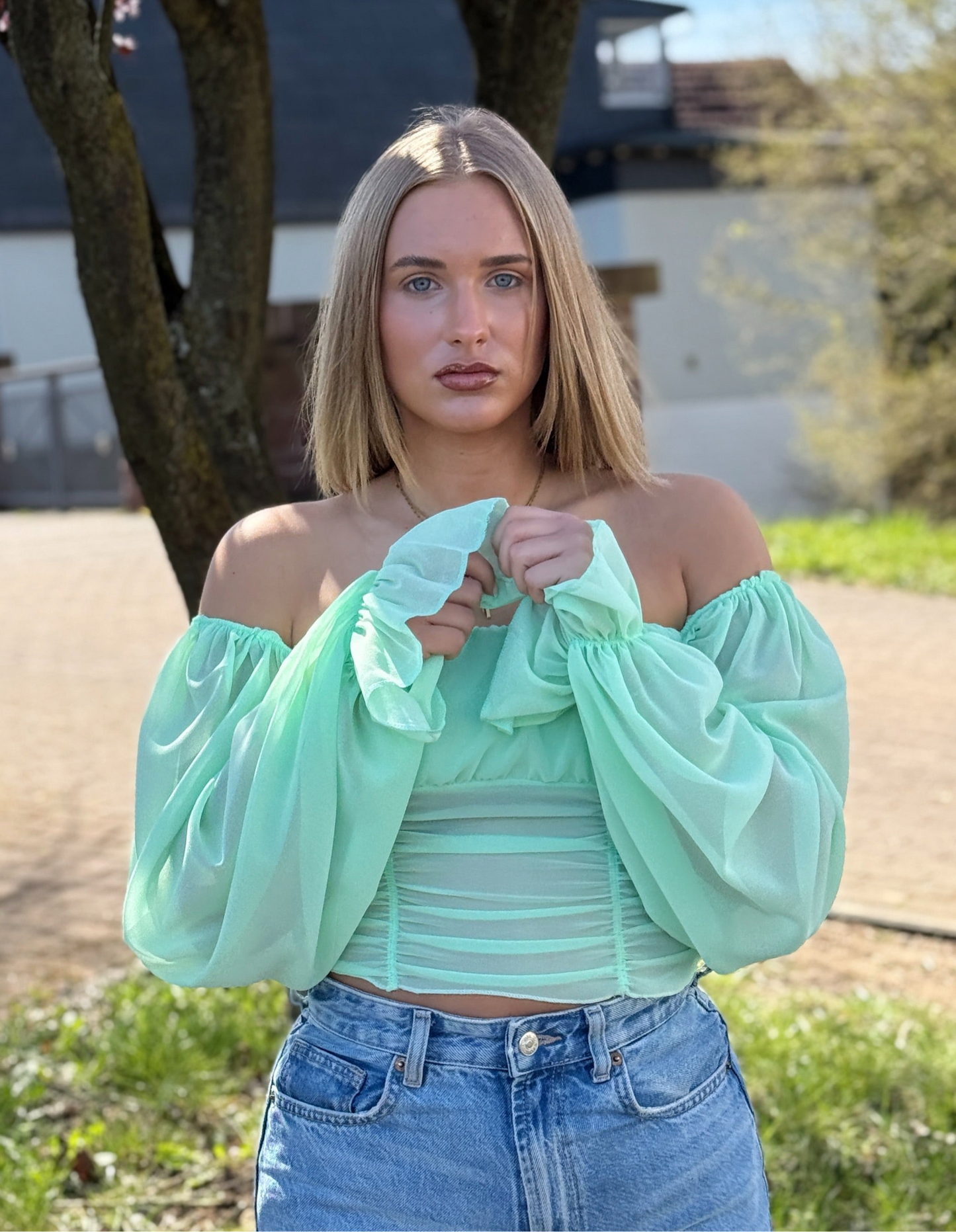 Aurora Bluse Mint
