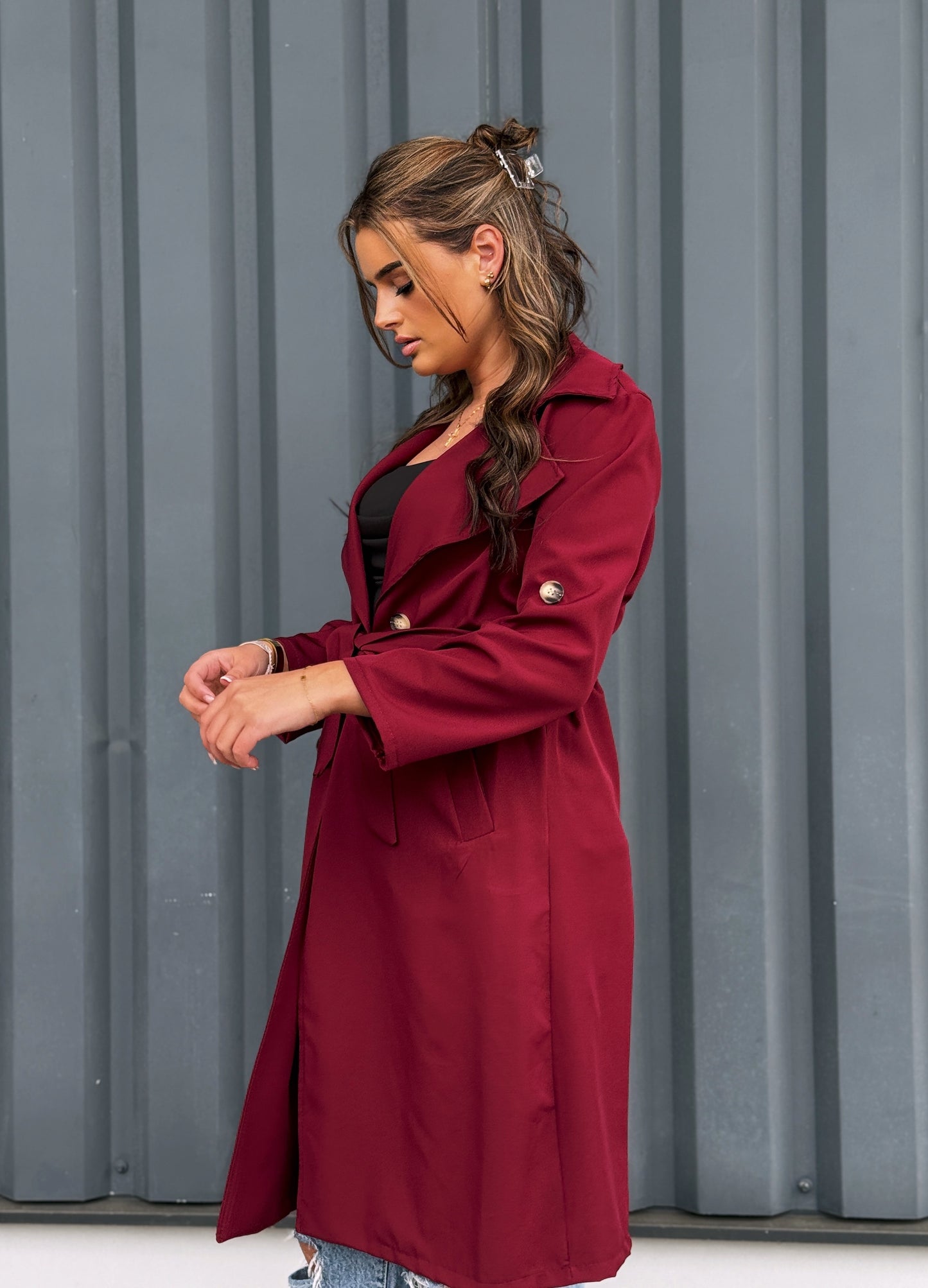 Wine Mood Trenchcoat
