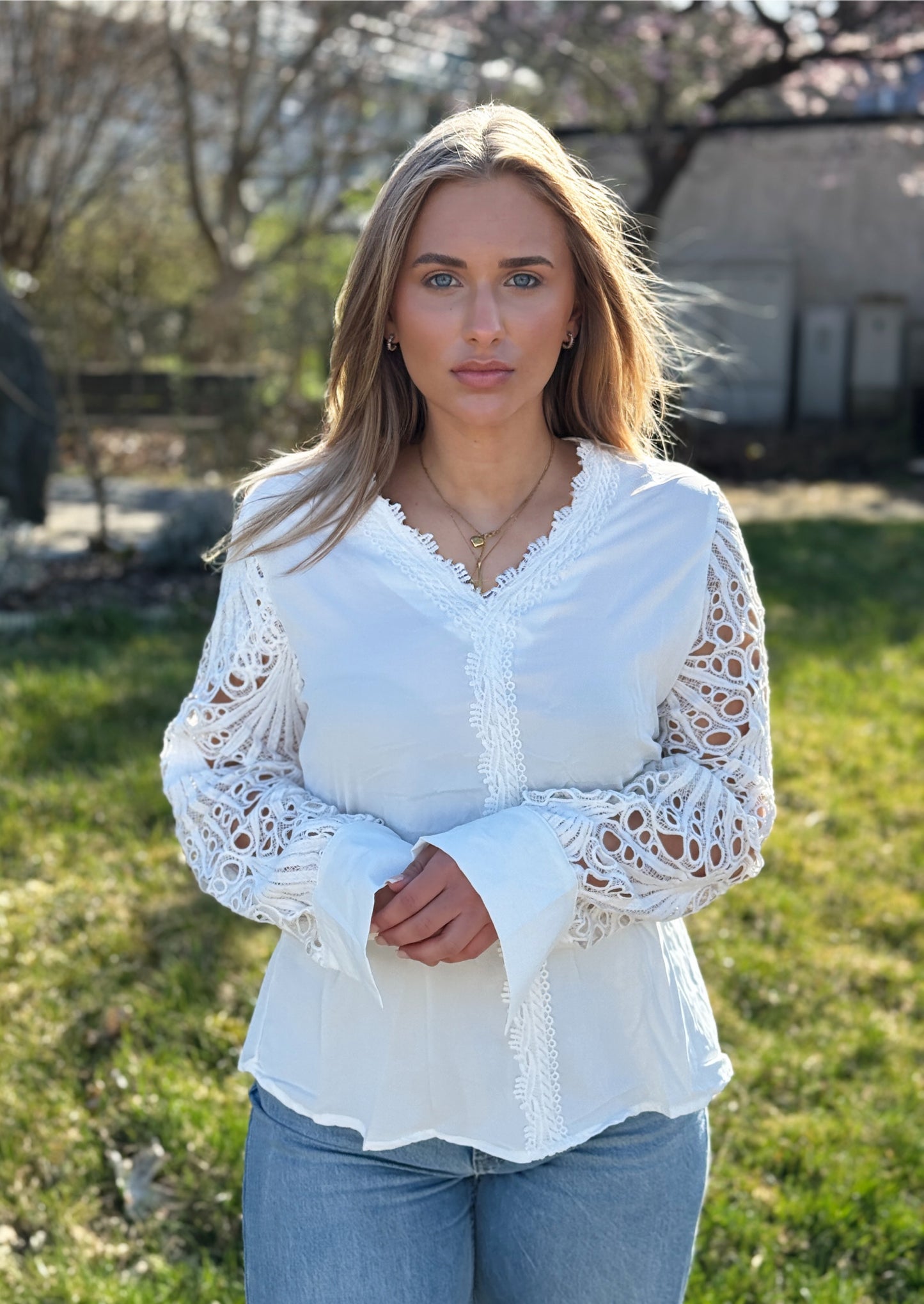 Sienna Bluse Weiß