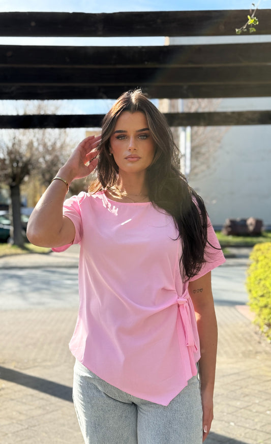 Tshirt Knoten Bluse