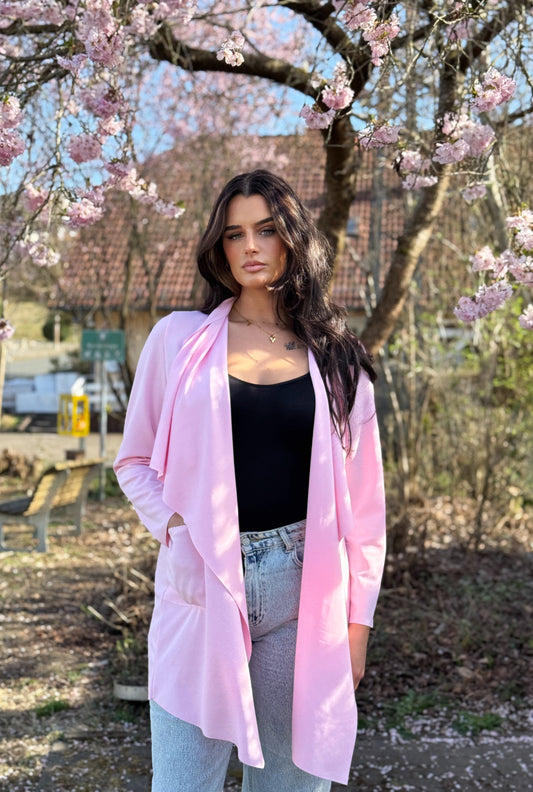 Wasserfall cardigan Rose