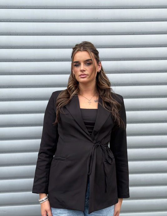 Sugar & Style Blazer Schwarz