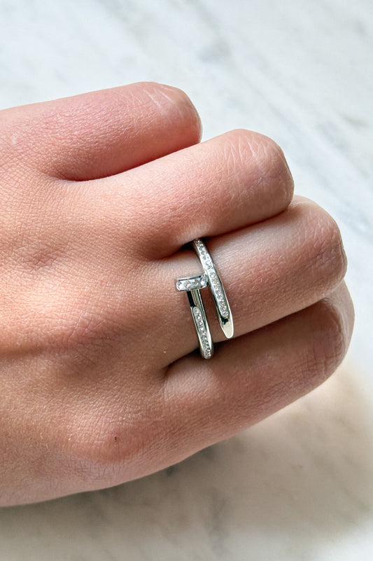 Sparkle Nail Ring